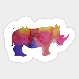 Rhino Sticker